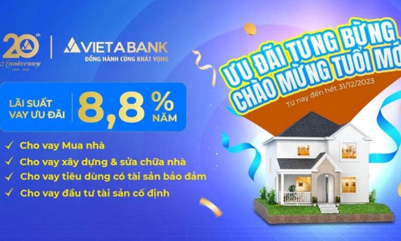 Lãi suất ngân hàng Việt Á